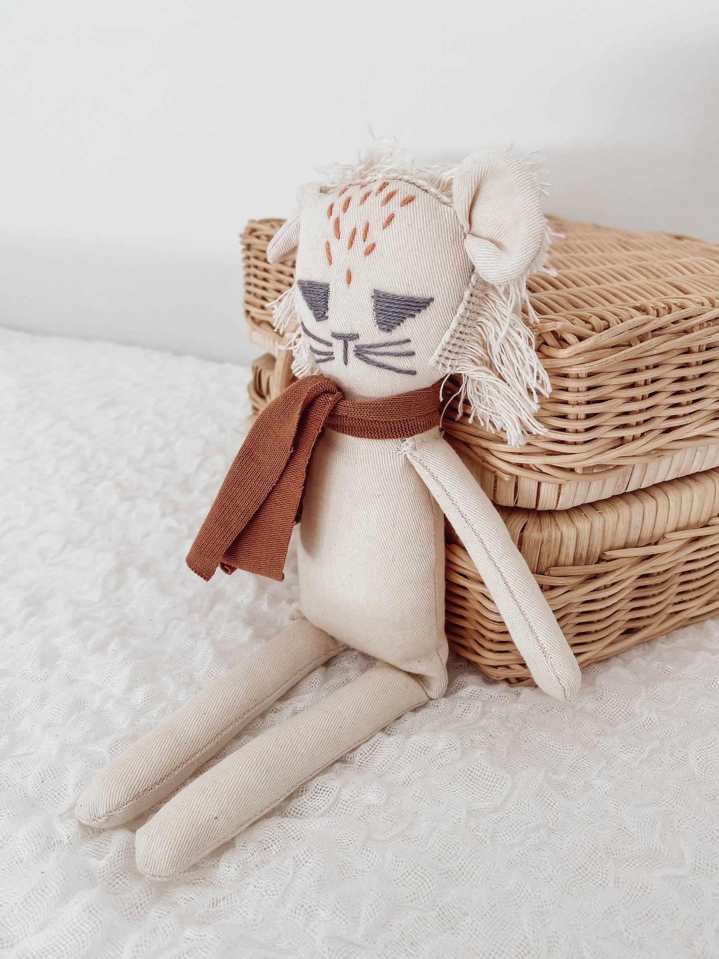 Lion - handmade plush toy